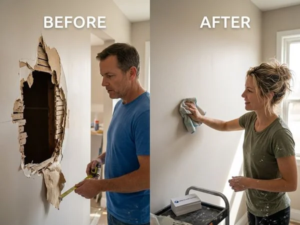 Drywall Installation & Repair project example 1