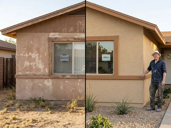 Exterior Painting project example 1